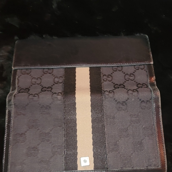 Gucci Black canvas Vintage Sherry Web stripe Authentic FIRM - Picture 10 of 15